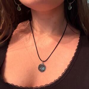 Leo handmade zodiac necklace 16"